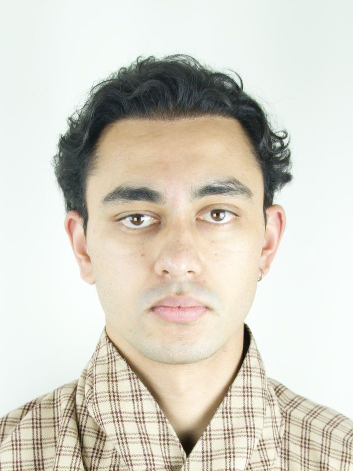 Portrait of Subham Chhetri in a gho